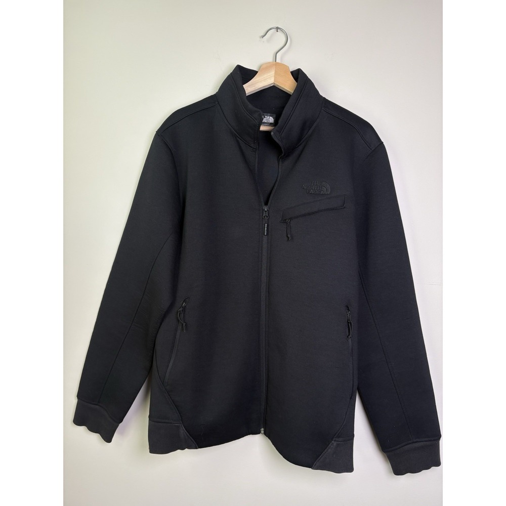 Mens North Face Bionic 2 Softshell Jacket Windwall Stretch Black Size L